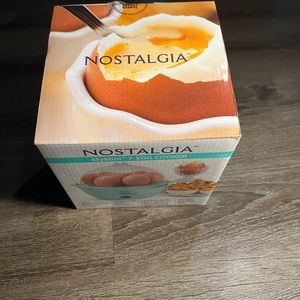 Nostalgia MyMini 7-egg cooker. Never been used.